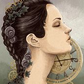 My project for course: Illustration Techniques with Digital Watercolor. Un progetto di Illustrazione tradizionale, Illustrazione digitale, Pittura ad acquerello, Disegno di ritratti e Disegno digitale di Viktoria Amon - 25.08.2022