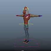 Mi proyecto del curso: Introducción al rigging para animación. Animação, Rigging, e Animação 3D projeto de nahumalberto14 - 23.08.2022