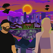 Video animado "Búscame" de Cristian Rossi y Jo Wedin produccion Il Angelo . Traditional illustration, Video, VFX, 2D Animation, Creativit, Drawing, Digital Illustration, and Audiovisual Post-production project by Patricia Orosco - 08.19.2022