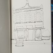 Final project black and white before adding color. Un proyecto de Arquitectura de Karen Elizabeth - 26.08.2022