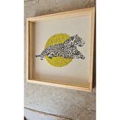 Meu projeto do curso: Retratos bordados com pedrarias. Un proyecto de Diseño de complementos, Bordado, Decoración de interiores y Diseño textil de Lívia Rocha - 26.08.2022