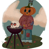 My project for course: Children’s Character Creation: Techniques and Styles . Desain Karakter, Menggambar, Ilustrasi Digital, Ilustrasi Anak-Anak, Gambar Digital, Dan Lukisan Digital proyek oleh Corri Dockum Watterson - 08.26.2022