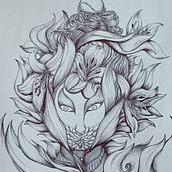 Penna su fogli A4. Un progetto di Bozzetti, Disegno, Sketchbook e Illustrazione con inchiostro di strakmort - 26.08.2022