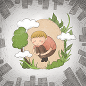 My project for course: Artistic Illustration: Draw from Your Imagination. Traditional illustration, Painting, Creativit, Pencil Drawing, and Drawing project by Julia - 08.26.2022