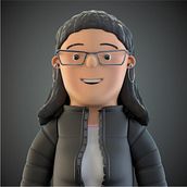 Mi proyecto del curso: Creación de autorretratos en 3D para redes sociales con Cinema 4D. Projekt z dziedziny 3D,  Modelowanie 3D i Projektowanie postaci 3D użytkownika juangel - 17.08.2022