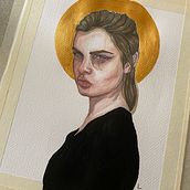 Il mio progetto del corso: Ritratto ad acquerello a partire da una fotografia. Traditional illustration, Watercolor Painting, and Portrait Drawing project by Eleonora Leo Russo - 08.29.2022