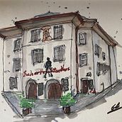 My project for course: Expressive Architectural Sketching with Colored Markers. Un projet de Esquisse , Dessin, Illustration architecturale, Carnet de croquis et Illustration à l'encre de gybartlett - 23.08.2022