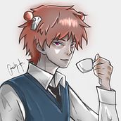 Saiki K fanart. Un projet de Illustration traditionnelle, Beaux Arts, Design graphique, Dessin et Illustration numérique de camila_riveran8 - 27.08.2022
