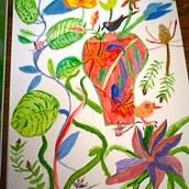 My project for course: Floral Illustration with Gouache Paint. Digital Illustration, Botanical Illustration, Gouache Painting, and Design project by stephen booth - 08.27.2022