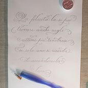 Il mio progetto del corso: Basi ed effetti speciali del corsivo inglese. Projekt z dziedziny  Kaligrafia użytkownika krizia_dagostino - 28.09.2022