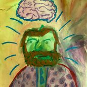 Self portrait as an apple. Een project van  Beeldende kunst van Steven Calaway - 27.08.2022