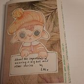 My project for course: Fanzine and Self-publishing Lab. Traditional illustration, Sketchbook, and Drawing project by Eva Russo - 08.27.2022