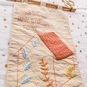 HOME . Embroider, and Sewing project by Nicole Linares Iraola - 08.28.2022