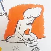 My project for course: Daily Sketchbook Drawing: Develop Your Artist’s Eye. Traditional illustration, Sketching, Creativit, Drawing, and Sketchbook project by sthoukidides - 08.19.2022