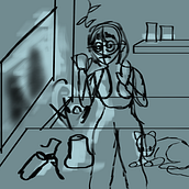 Hola, vengo a dejar mi proyecto final de este curso♡ me sirvió mucho para aprender nuevas técnicas de ilustración digital <3 le doy gracias a Alphaca  por habernos dedicado su tiempo para hacer este curso y enseñarnos♡ Ein Projekt aus dem Bereich Traditionelle Illustration, Design von Figuren, Comic, Digitale Illustration und Manga von Any - 28.08.2022