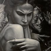 Oil Painting on Canvas. Painting, and Oil Painting project by Gerardo Reyes - 08.28.2022
