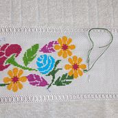 Meu projeto do curso: Teoria da cor para projetos têxteis . Design vestimentar, Broderie și Teoria culorilor de Marta Zielke - 08.28.2022