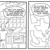 My project for course: Autobiographical Comic Book: Illustrate Your Experiences. Un proyecto de Ilustración tradicional, Escritura, Cómic, Dibujo a lápiz, Ilustración digital, Stor, telling, Comunicación, Ilustración con tinta y Narrativa de Mike Garrigan - 17.08.2022