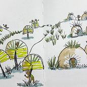 My project for course: The Art of Sketching: Transform Your Doodles into Art. Traditional illustration, Pencil Drawing, Drawing, and Sketchbook project by Mariama Ross - 08.28.2022