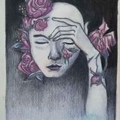 Mi proyecto del curso: Retrato creativo en claroscuro con lápiz. Un proyecto de Ilustración tradicional, Dibujo a lápiz, Dibujo de Retrato, Dibujo artístico y Dibujo con lápices de colores de Eva Leu - 31.08.2022