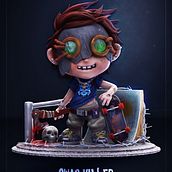 Swag Killer - Character - Zbrush. Un proyecto de 3D de Ro - 29.08.2022