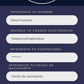 Mi proyecto del curso: Introducción al UX Writing. UX / UI, Information Design, Cop, writing, and App Design project by Juan Coronel - 08.28.2022