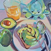 My project for course: Contemporary Oil Painting Techniques. Un progetto di Belle arti, Pittura e Pittura ad olio di marion_beukes - 29.08.2022
