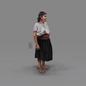 PAISANA. Traditional illustration, Concept Art, and Character Design project by Dolche FarNiente - 08.29.2022