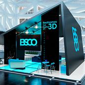 Stand BSCO. Projekt z dziedziny Projektowanie wnętrz,  Modelowanie 3D, 3D,  Architektura i Projektowanie produktowe użytkownika juan chaves - 16.08.2022