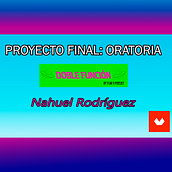 Mi proyecto del curso: Oratoria: encuentra tu voz para hablar en público . Creative Consulting, Stor, telling, and Communication project by Nahuel Rodriguez Melcon - 08.25.2022