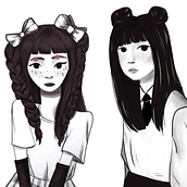 Mi proyecto del curso: Dibujo de personajes desde cero: retrata rostros y figuras. Traditional illustration, Character Design, Pencil Drawing, and Drawing project by Fernanda Reyna - 08.20.2022