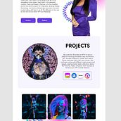 My project for course: Web Design with Figma: Building Striking Compositions. Un progetto di UX / UI, Web design, Design per smartphone, Design digitale, Progettazione di applicazioni e Design di prodotti digitali di Staz SHIFT - 30.08.2022