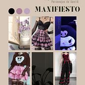 Colección Cápsula: HelaBroke x Kuromi . % Paula Marin Rodriguez tarafından hazırlanan Moda Tasarımı projesi - 08.29.2022