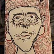 Meu projeto do curso: A arte de desenhar: transforme seus rabiscos em arte. Traditional illustration, Pencil Drawing, Drawing, and Sketchbook project by yasminzantos - 04.24.2022
