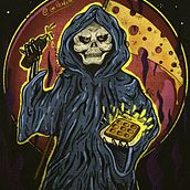 Death of a Waffle. Traditional illustration, Painting, Drawing, Digital Painting, and Digital Drawing project by Giovana Negrão - 08.29.2022