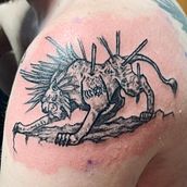 Mi proyecto del curso: Tatuaje para principiantes. Tattoo Design project by Enara Baron - 08.30.2022