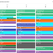 Mi proyecto del curso: Organización de agenda: gestiona tu tiempo y energía. Un progetto di Consulenza creativa, Gestione progetti di design, Marketing, Management e produttività di Desirée Bela-Lobedde Boleche - 30.08.2022