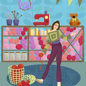 My project for course: Colorful Digital Illustration in Procreate. Traditional illustration, Drawing, Digital Illustration, and Digital Drawing project by Laura Jane - 08.30.2022