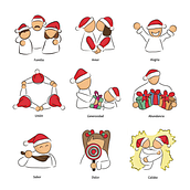 Memoria y Navidad. Un projet de Design , Illustration traditionnelle , et Dessin de Lorena Corzo - 18.11.2015