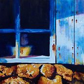 My project: cottage window. Ilustração tradicional, Artes plásticas, Pintura, e Pintura em aquarela projeto de jemmalole - 29.08.2022