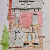 Red House. Traditional illustration project by Dan Walsh - 08.31.2022
