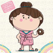 Mi proyecto del curso: Creación de una marca ilustrada: de la idea al merchandising. Ilustração tradicional, Br, ing e Identidade, Design de personagens, Ilustração digital, Design, e Design editorial projeto de Lucía Santos Ponce - 31.08.2022