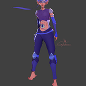 My project for course: Concept Art: Character Design & Worldbuilding. Traditional illustration, Character Design, Digital Illustration, Concept Art, Digital Drawing, and Digital Painting project by Eve Marin - 08.30.2022