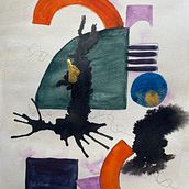 My project for course: Composition Design for Abstract Art. Design, Traditional illustration, Fine Arts, Graphic Design, and Digital Design project by Noémie Plante - 08.31.2022