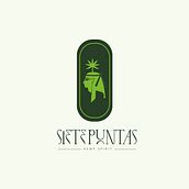 SIETE PUNTAS. Un progetto di Design, Graphic design, Naming, Br, ing, Br, identit, Stationer, Design, Direzione artistica, Gestione progetti di design, Packaging e Creatività di Laura Pintado - 31.08.2022