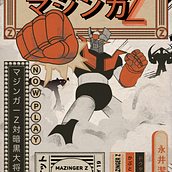 Mazinger Z Ein Projekt aus dem Bereich Traditionelle Illustration, Plakatdesign, Digitale Illustration und Manga von zumerdiego - 28.08.2022