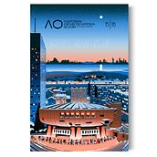 Auditorium de Lyon - 3 yrs of posters. Traditional illustration, and Advertising project by Vincent Mahé - 08.31.2022