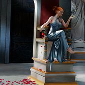 Throne. Traditional illustration, and Concept Art project by Edwin Padilla - 07.12.2022