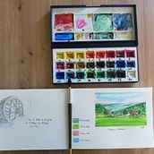 Mon projet du cours : Carnet de voyage à l’aquarelle. Traditional illustration, Watercolor Painting, Architectural Illustration, and Sketchbook project by Isabelle Jeunot - 08.31.2022