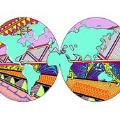 Un mundo en colores  . Ilustrasi tradisional proyek oleh Vane MP - 09.01.2022